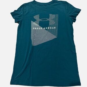 Women's Under Armour "The Classic Tee" Size XS Dark teal color